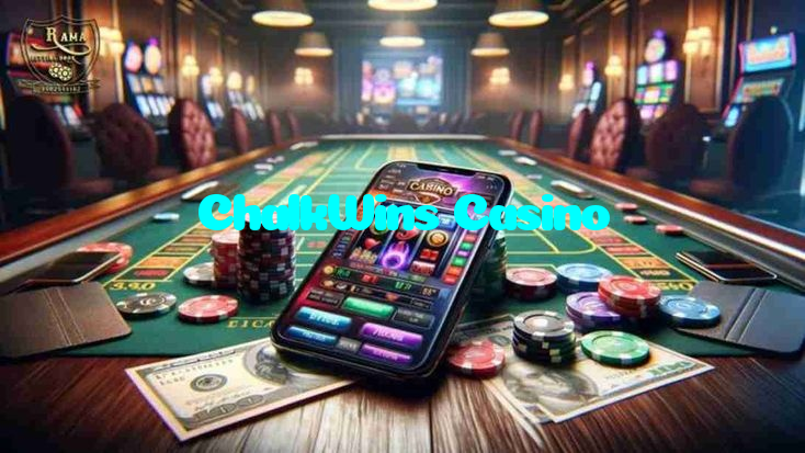 ChalkWins Casino casino presented on mobile device in Pakistan with slots and live games